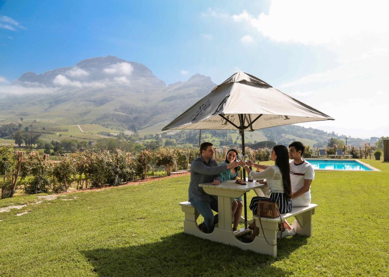 Вилла Le Pommier Wine Estate Стелленбос Экстерьер фото